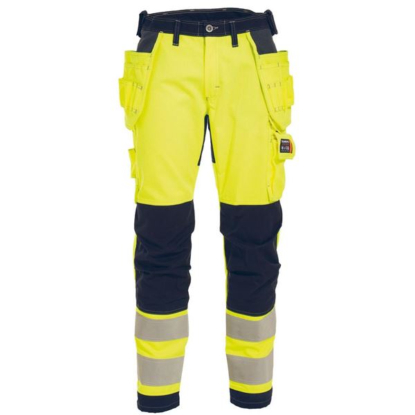 Tranemo 587981 Womens Hi Vis FR Lined Craftsman Trousers
