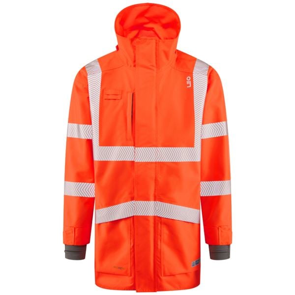 Leo A04 Clovelly High Vis Storm Coat