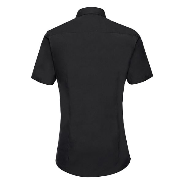 Russell 961M Short Sleeve Fitted Stretch Shirt