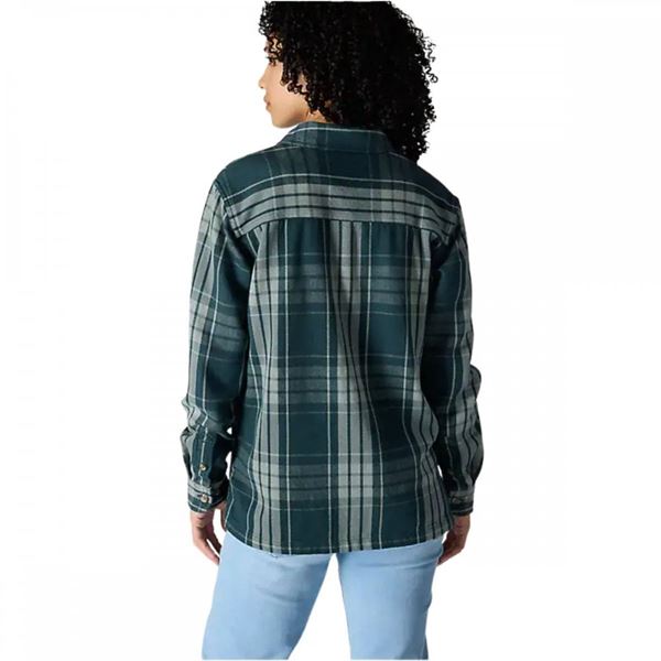 Carhartt Womens Loose Fit Twill Plaid Shirt