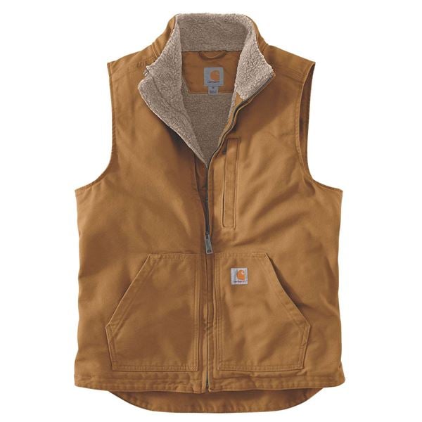 Carhartt Washed Duck Lined Bodywarmer Loose Fit