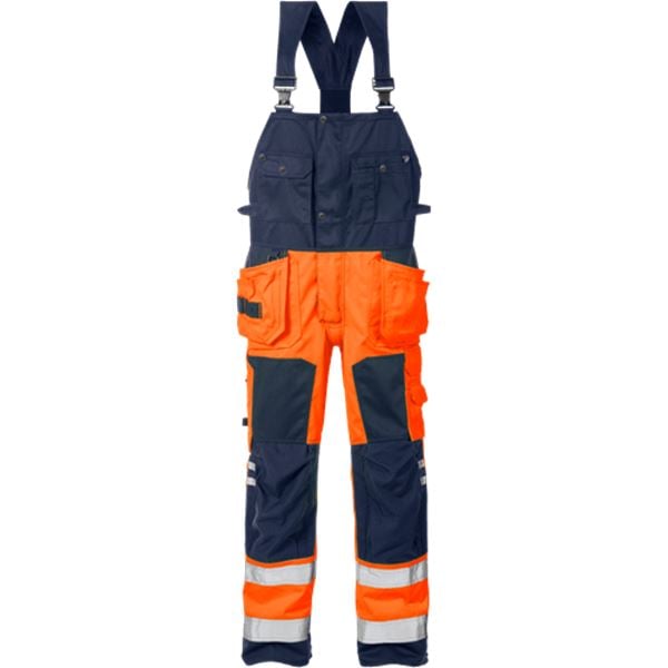 Fristads High Vis Bib & Brace Overalls 1014
