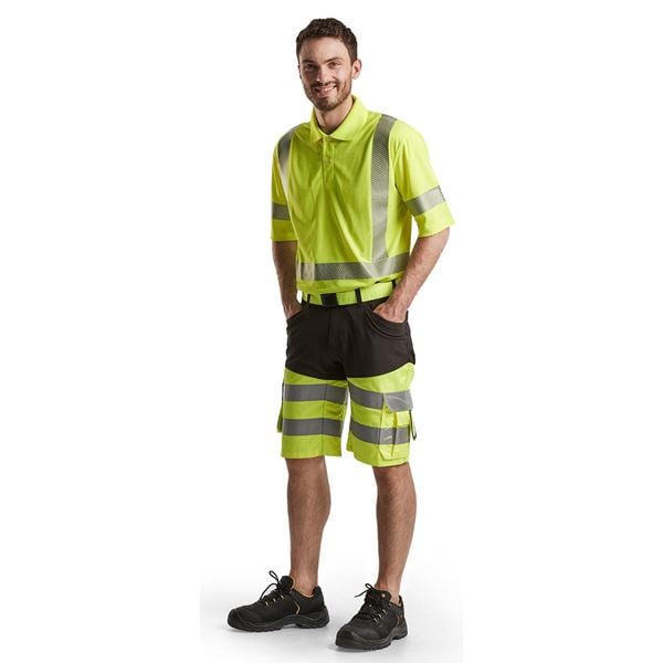 Blaklader 1541 Stretch High Vis Shorts