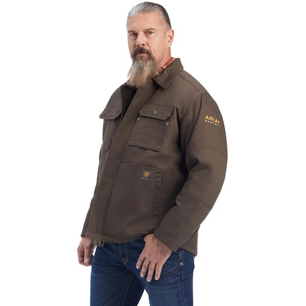 Ariat Rebar Sherpa Lined Canvas Coat