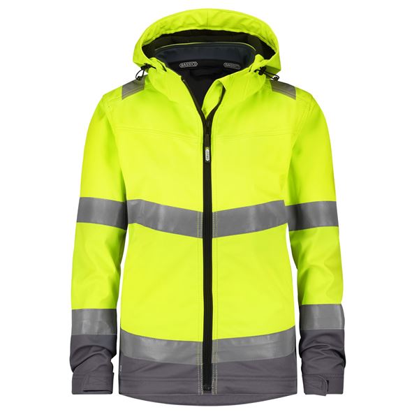 Dassy Malaga Womens High Vis Soft Shell Jacket