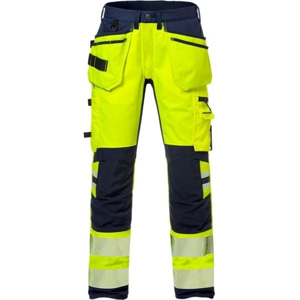 Fristads 2707 High vis stretch work trousers