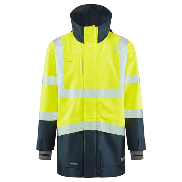 Leo A04 Clovelly High Vis Storm Coat