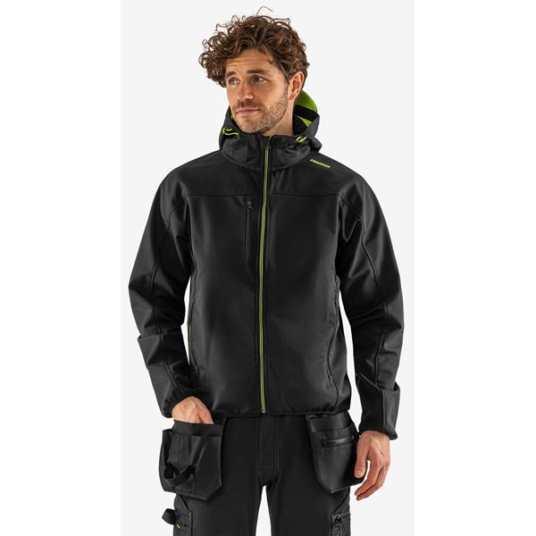 Fristads 4655 Hooded Softshell Jacket