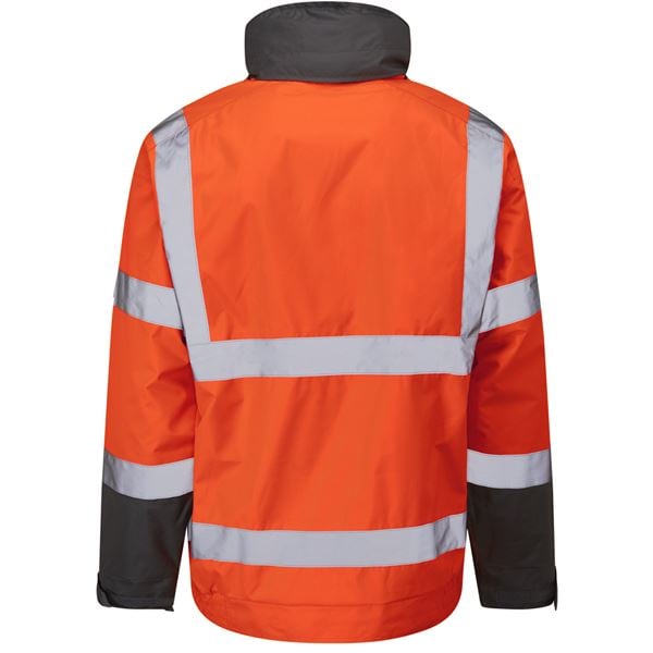 Leo J02 Bickington High Vis Bomber Jacket