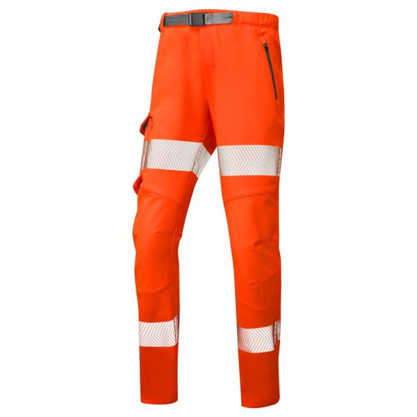 Leo WTL01 Starcross Womens Stretch High Vis Trouser