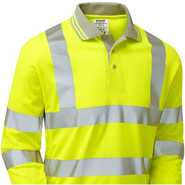 Pulsar P458 High Vis Polo Shirt