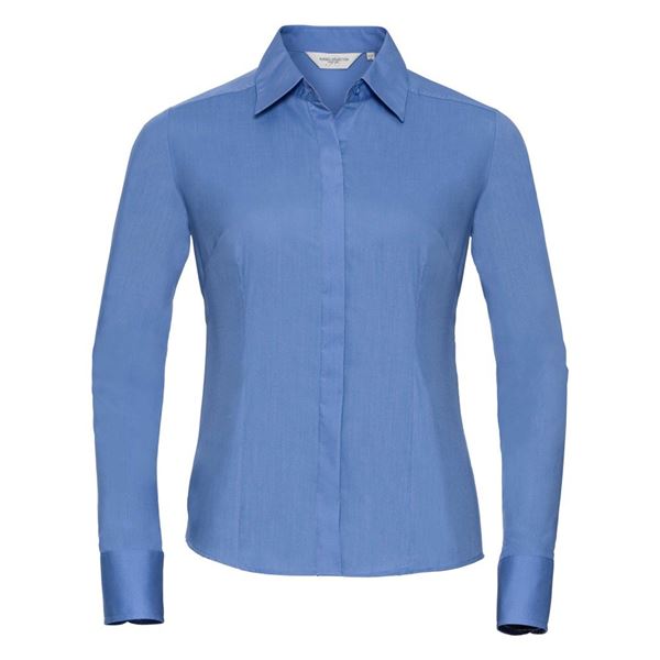 Russell 924F Easycare Fitted Poplin Blouse