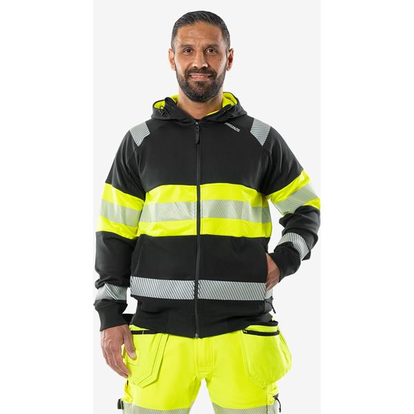 Fristads 7532 High Vis Stretch Hoodie