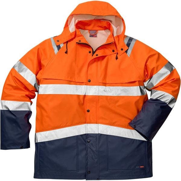 Fristads High Vis Rain Jacket 4624