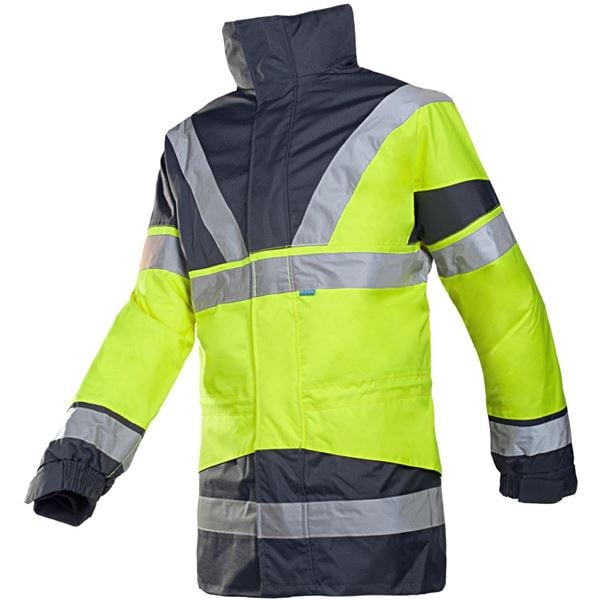 Sioen Skollfield 209 High Vis Yellow Jacket with Body Warmer