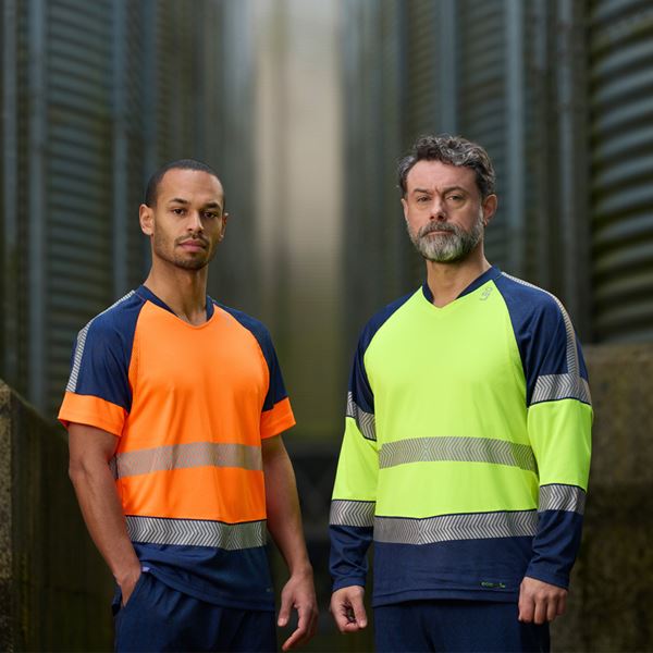 Leo T17 Ruda High Vis Long Sleeve T-shirt