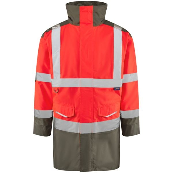 Leo A01 Tawstock High Vis Storm Coat