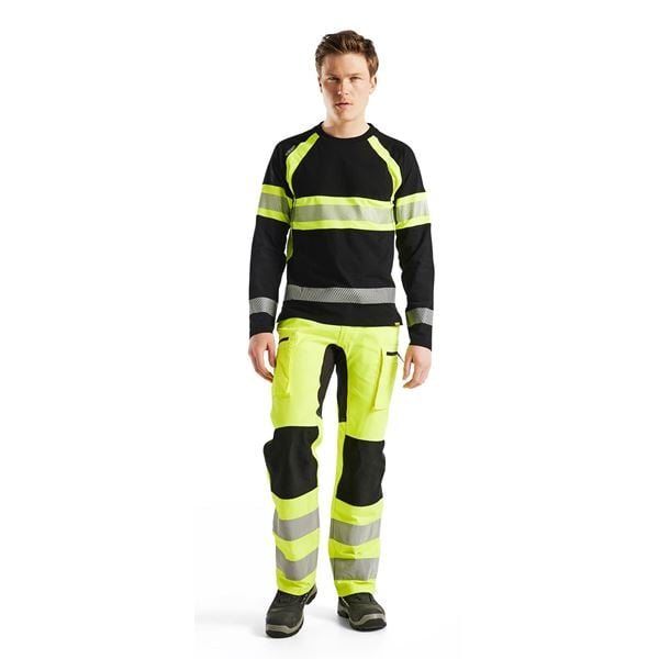 Blaklader 1585 High Vis Stretch Trousers