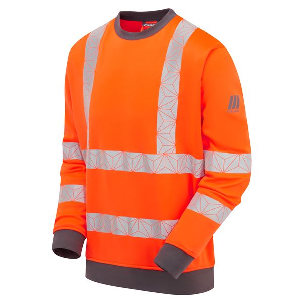 Pulsar RCT807 React High Vis Orange Sweatshirt 