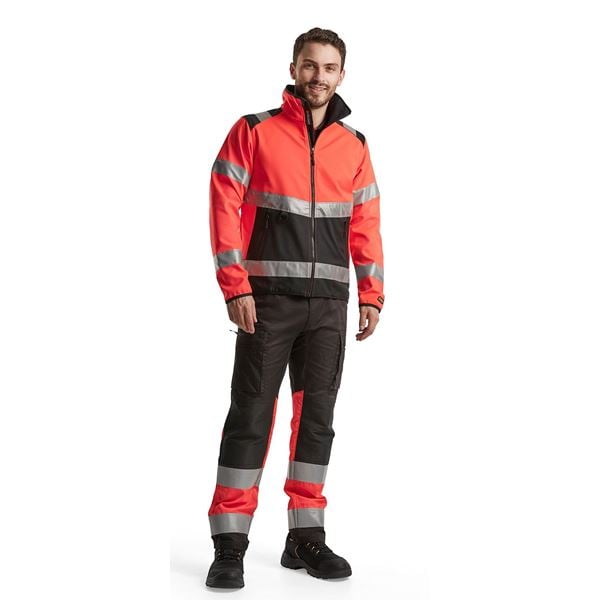 Blaklader 1551 High Vis Stretch Trouser