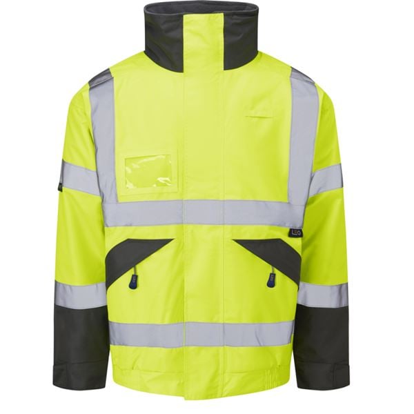 Leo J02 Bickington High Vis Bomber Jacket