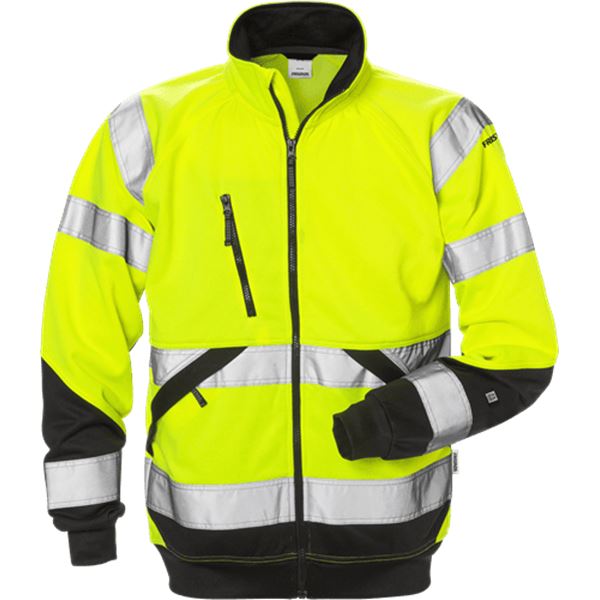 Fristads 7426 High Vis Sweat Jacket