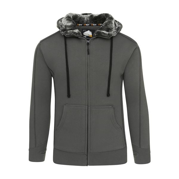 Orn 1285 Crane Fur-Lined Hoodie