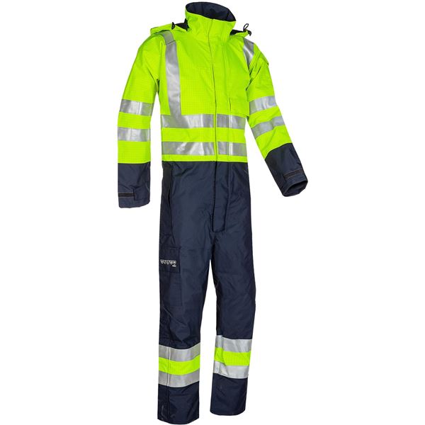 Sioen 5634 Geralton Multi Norm Yellow High Vis Overalls