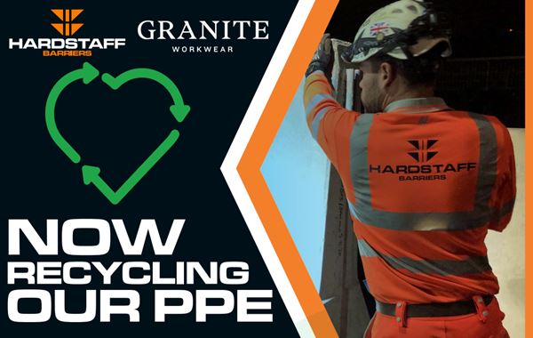 Hardstaff Barriers & Granite Workwear Have Teamed Up For A Sustainable Future