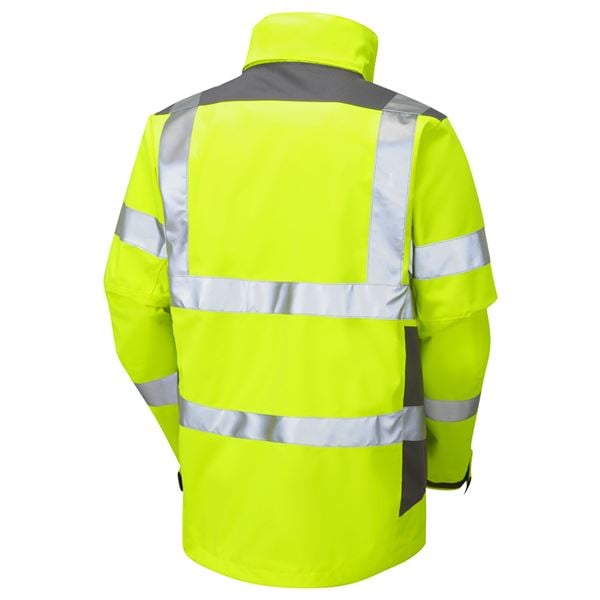 Leo J04 Exmoor High Vis Yellow Jacket