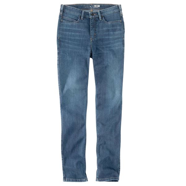 Carhartt Womens Slim Fit Stretch Tapered Leg Jeans