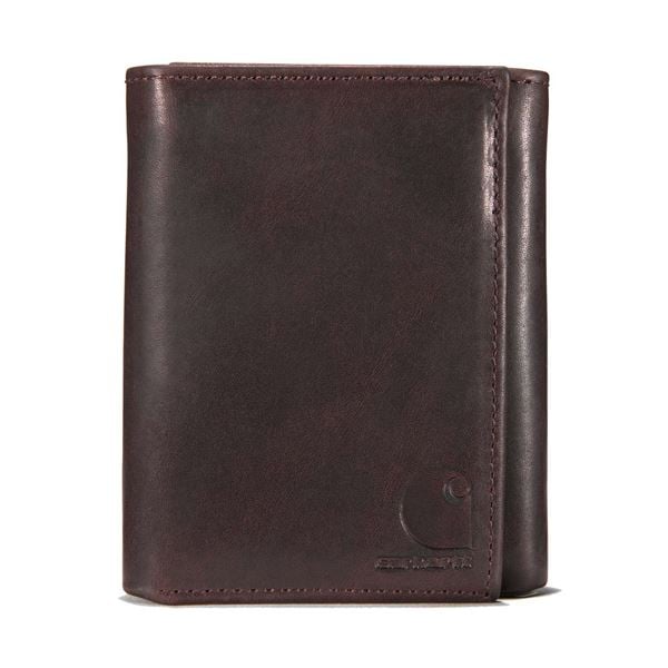 Carhartt Oil Tan Leather Trifold Wallet