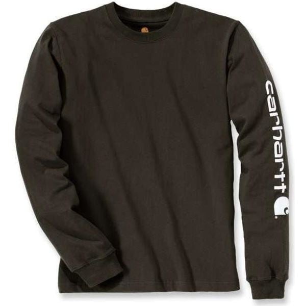 Carhartt Relaxed Fit Long Sleeve Logo T-shirt