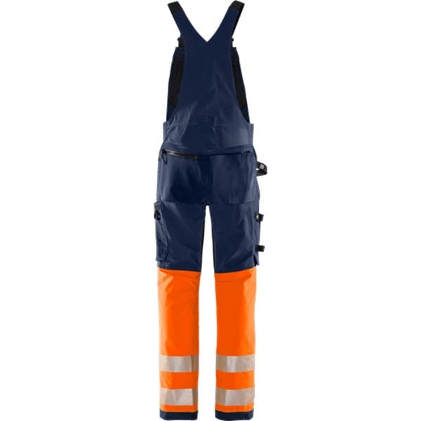 Fristads 1032 High-vis Stretch Bib and Brace Overalls