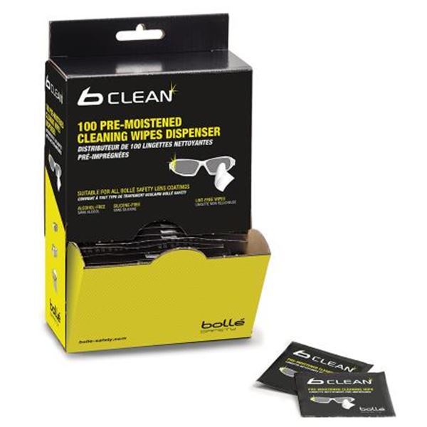Bolle PACW100 Cleaning Wipes