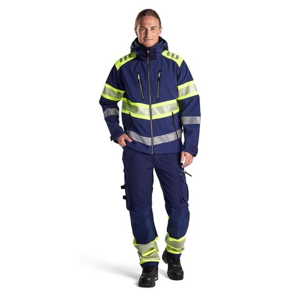 Blaklader 4494 Hi-vis Softshell Jacket
