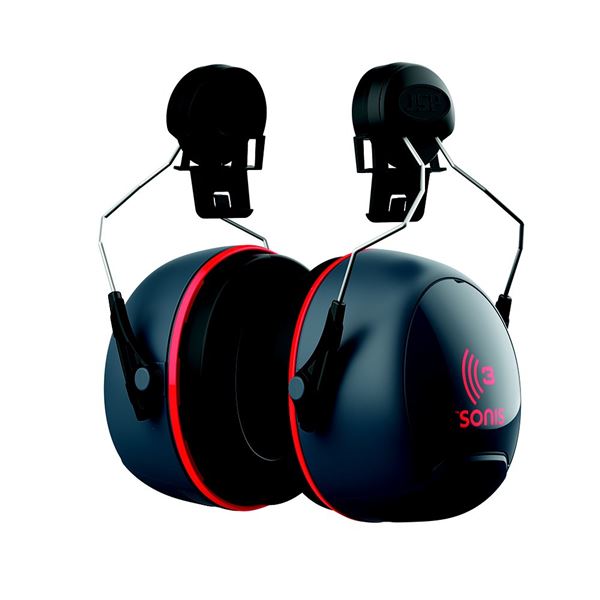 JSP Sonis 3 Helmet Mounted Ear Defenders SNR 36
