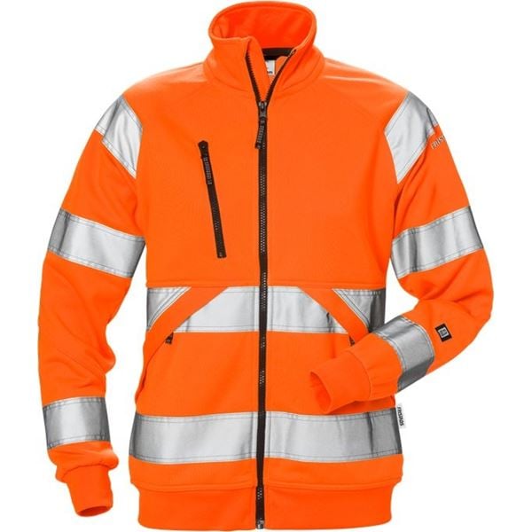 Fristads 7427 High Vis Womans sweat jacket