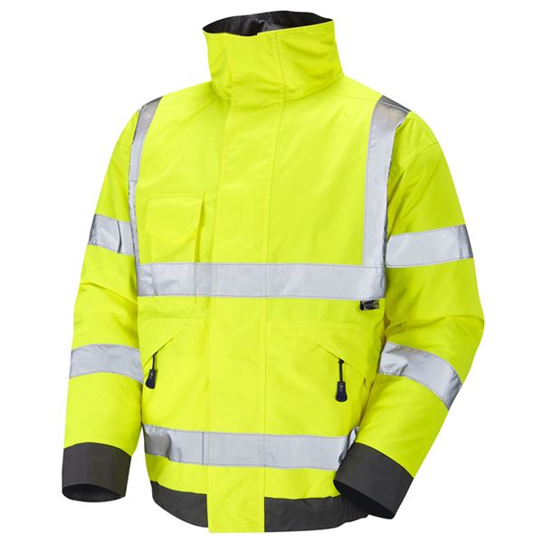 Leo J01 Chivenor High Vis Bomber Jacket