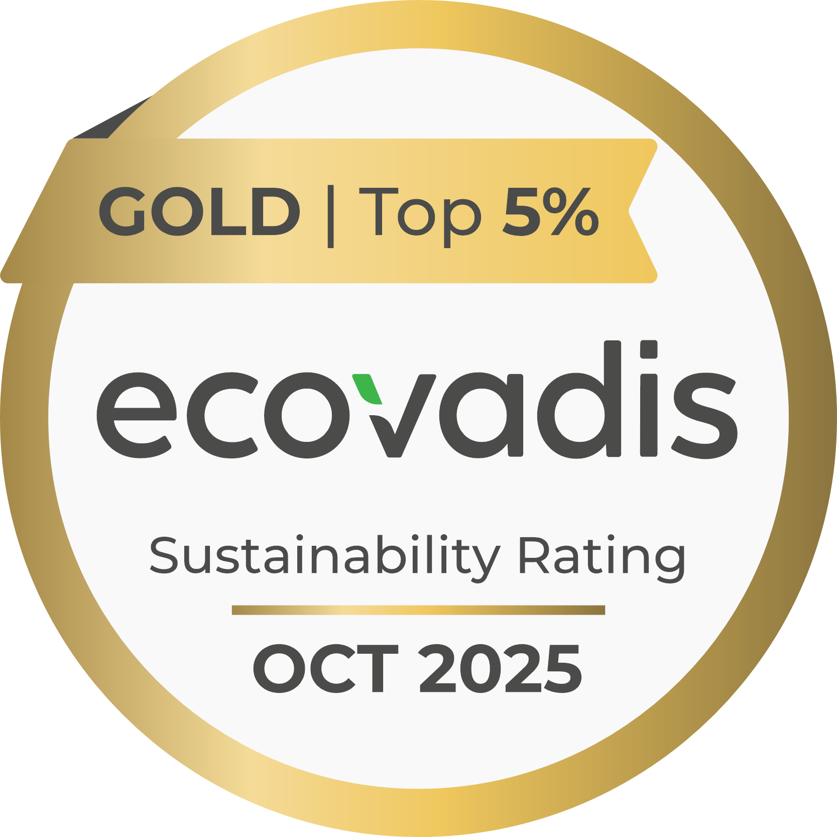 DASSY® Awarded EcoVadis Gold for Sustainability Excellence 2025