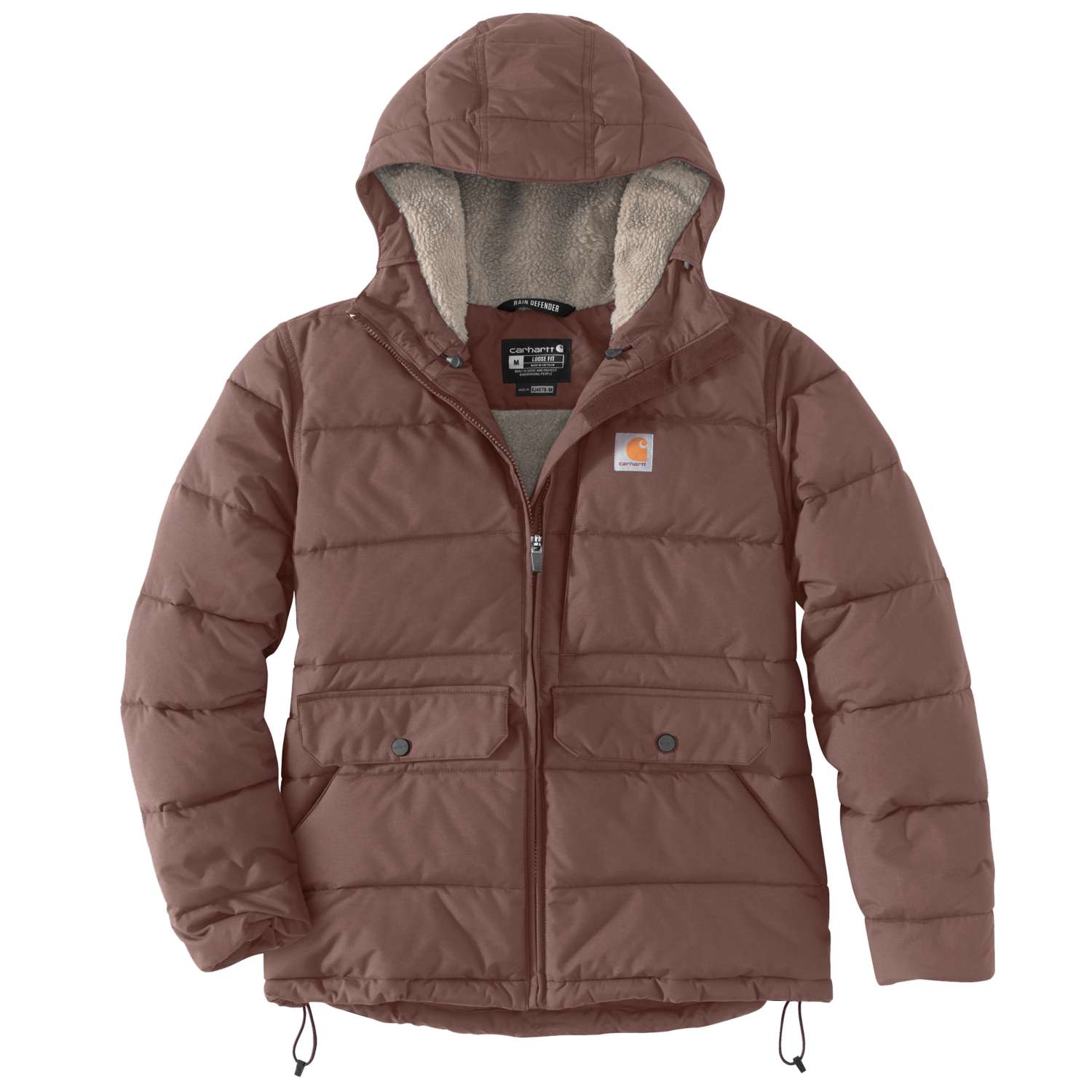 Carhartt Insulated Jacket With Water Repellent Finish And Wind Fighter ...