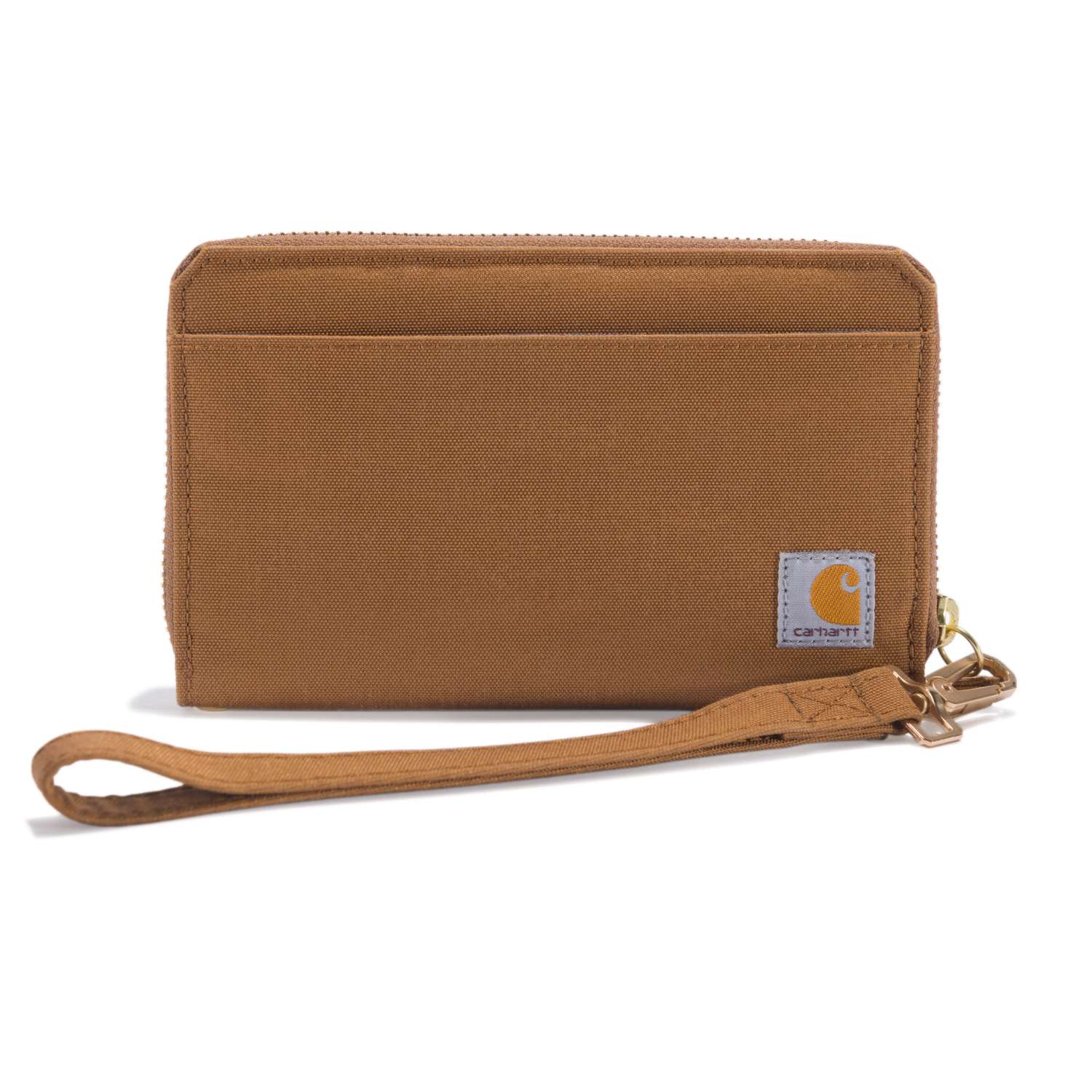 Carhartt Women's Nylon Clutch Wallet Nylon Duck Lay-flat Clutch Wallet
